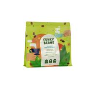 Caffè specialty in grani decaffeinato Funky Beans Colombia Swiss Water Decaf, 200 g