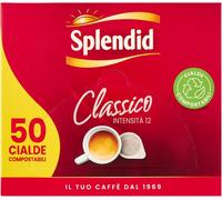 Caffè SPLENDID Espresso CLASSICO 100/200/300/400 Cialde Filtrocarta ESE 44
