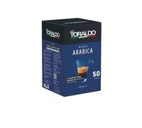 50 Cialde Compostabili Caffè TORALDO Miscela Arabica