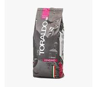 CAFFÈ TORALDO | Caffe in Grani | Caffè in Chicchi Selezionati | Tostato e Torrefatto in Italia | Eccellenza del Caffè Napoletano (Miscela Rosa, 24 Kg)