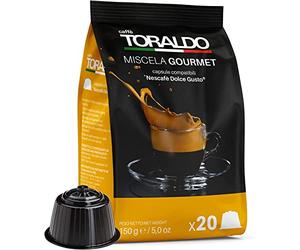 CAFFÈ TORALDO | Capsule Compatibile Dolce Gusto* (100 Unità, Miscela Gourmet)