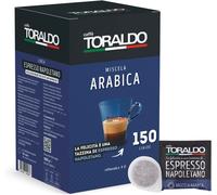 CAFFE TORALDO | CIALDE | 450 CIALDE MISCELA ARABICA | 3 CONFEZIONE DA 150 CIALDE