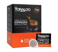 CAFFÈ TORALDO | Cialde ESE 44 | Caffè Selezionato, Tostato e Torrefatto in Italia | Eccellenza del Caffè Napoletano (300 Cialde, Miscela Cremosa)