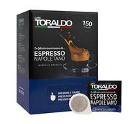 CAFFÈ TORALDO | Cialde ESE 44 | Caffè Selezionato, Tostato e Torrefatto in Italia | Eccellenza del Caffè Napoletano (600 Cialde, Miscela Arabica)