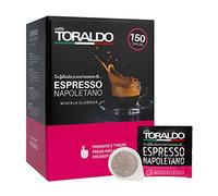 CAFFÈ TORALDO | Cialde ESE 44 | Caffè Selezionato, Tostato e Torrefatto in Italia | Eccellenza del Caffè Napoletano (300 Cialde, Miscela Classica)