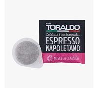CAFFÈ TORALDO | Cialde ESE 44 | MISCELA CLASSICA | 150 pz | Caffè Selezionato, Tostato e Torrefatto in Italia | Eccellenza del Caffè Napoletano