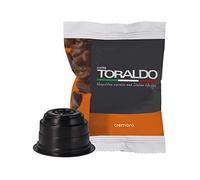 CAFFÈ TORALDO | Compatibile Caffitaly* | Caffè Selezionato, Tostato e Torrefatto in Italia | Eccellenza del Caffè Napoletano (100 Capsule, Miscela Cremosa)