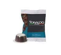 CAFFÈ TORALDO | Compatibile Con Bialetti* | Caffè Selezionato, Tostato e Torrefatto in Italia | Eccellenza del Caffè Napoletano (100 Capsule, Miscela Dek)