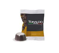 CAFFÈ TORALDO | Compatibile con Bialetti* | Caffè Selezionato, Tostato e Torrefatto in Italia | Eccellenza del Caffè Napoletano (400 Capsule, Miscela Gourmet)