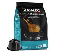 CAFFÈ TORALDO | Compatibile Dolce Gusto* | Caffè Selezionato, Tostato e Torrefatto in Italia | Eccellenza del Caffè Napoletano - MISCELA DEKA 100PZ