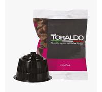 CAFFÈ TORALDO | Compatibile Dolce Gusto* | MISCELA CLASSICA | 100 pz | Caffè Selezionato, Tostato e Torrefatto in Italia | Eccellenza del Caffè Napoletano