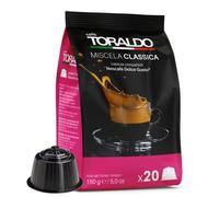 Caffè Toraldo/Compatibile Dolce Gusto/Selezionato, Tostato e Torrefatto in Italia/Eccellenza del Napoletano - MISCELA CLASSICA 100PZ