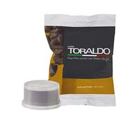 CAFFÈ TORALDO | Compatibile Espresso Point* | Caffè Selezionato, Tostato e Torrefatto in Italia | Eccellenza del Caffè Napoletano (100 Unità, Miscela Gourmet)