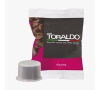 CAFFÈ TORALDO | Compatibile Fior Fiore* | MISCELA CLASSICA | 100 pz | Caffè Selezionato, Tostato e Torrefatto in Italia | Eccellenza del Caffè Napoletano