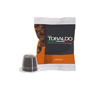 CAFFÈ TORALDO | Compatibile Nespresso* | Caffè Selezionato, Tostato e Torrefatto in Italia | Eccellenza del Caffè Napoletano (400 Capsule, Miscela Cremosa)