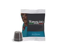 CAFFÈ TORALDO | Compatibile Nespresso* | Caffè Selezionato, Tostato e Torrefatto in Italia | Eccellenza del Caffè Napoletano (600 Capsule, Miscela Dek)