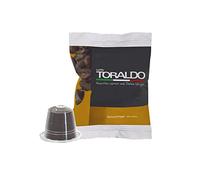 CAFFÈ TORALDO | Compatibile Nespresso* | Caffè Selezionato, Tostato e Torrefatto in Italia | Eccellenza del Caffè Napoletano (200 Capsule, Miscela Gourmet)