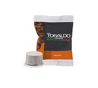 CAFFÈ TORALDO | Compatibile Uno System* | Caffè Selezionato, Tostato e Torrefatto in Italia | Eccellenza del Caffè Napoletano (200 Capsule, Miscela Cremosa)