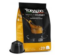 CAFFE TORALDO | DOLCE GUSTO | 100 MISCELA GOURMET | 1 CONFEZIONE DA 100