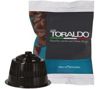 CAFFE TORALDO | DOLCE GUSTO | 200 CAPSULE MISCELA DECAFFEINATO | 2 CONFEZIONI DA