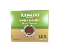 400 Capsule Caffè TORALDO Compatibili Lavazza A Modo Mio FORTE E CREMOSO