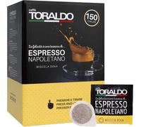 CAFFE TORALDO | MISCELA DECAFFEINATO | 300 CIALDE | 2 CONFEZIONI DA 150