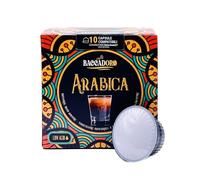 Caffè Tostato a Legna - 60 Capsule compatibili con macchine Dolce Gusto® - Tostato da artigiani italiani (100% Arabica)