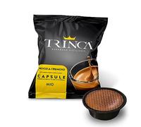 Caffè Trinca - 100 Capsule Compatibili per Lavazza®* A Modo Mio®* - Miscela CREMOSO