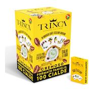 Caffè Trinca 200 Cialde Compostabili, Miscela Cremoso - Sistema ESE®* (2 scatole da 100 cialde) con carte siciliane MODIANO in omaggio