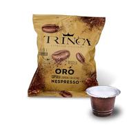 Caffè Trinca - 320 Capsule Compatibili per Nespresso - Miscela Oro - Gusto Dolce e Corposo - 5,5gr per Capsula