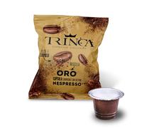 Caffè Trinca 80 Capsule Miscela Oro Compatibili con Nespresso® - Espresso Ricco