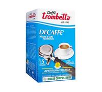 Caffè Trombetta - Caffè in Cialda ESE, Decaffeinato - Confezione da 15 Cialde
