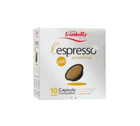 Caffè Trombetta, Capsule Compatibili con il Sistema Lavazza A Modo Mio, L’espresso Mio Arabica - 8 confezioni cda 10 Capsule Compatibili, Totale 80 Capsule