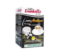 CAFFÉ TROMBETTA DAL 1890 ESE, Più Arabica - 12 astucci da 15 Cialde (totale 180)