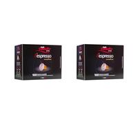 CAFFÉ TROMBETTA DAL 1890 Nespresso, Arabica 100 Capsule (Confezione da 2)