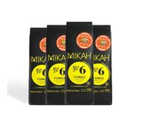 Caffè TURCO - Miscela di caffè 100% Arabica macinato MIKAH® secondo la tradizione turca - 4 Sacchetti da 125gr (Caffè turco aromatizzato al PISTACCHIO)