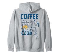 Caffè Tutto il giorno Colazione Moka Pot Felpa con Cappuccio