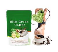 Caffè Verde Naturale Alle Erbe, Caffè Dimagrante Istantaneo - Supporto For La Gestione Del Peso, Bevanda Sana E A Rapido Scioglimento(2PCS)