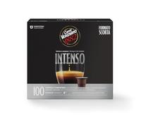 Caffè Vergnano 1882 - 100 Capsule - Caffè Compostabili e Compatibili con Nespresso, Intenso - Pack da 100 capsule