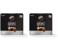 Caffè Vergnano 1882-100 Capsule - Caffè Compostabili e Compatibili con Nespresso, Intenso - Pack da 100 capsule (Confezione da 2)