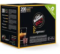 Caffè Vergnano 1882, 200 Capsule Miscela NAPOLI - Compostabili e Compatibili con Nespresso - Intensità 10/10 -DD-