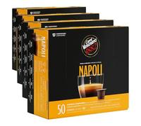 Caffè Vergnano 1882-50 Capsule - Caffè Compostabili e Compatibili con Nespresso, Napoli - Pack da 50 capsule (Confezione da 4)