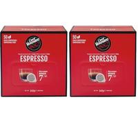 Caffè Vergnano 1882-50 Cialde Espresso Compostabili per Macchina Cialde Ese - Confezione da 100 cialde