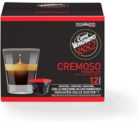 Caffè Vergnano 1882 - 72 Capsule Caffè Compatibili Nescafé Dolce Gusto Cremoso - 6 confezioni da 12 capsule