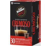 Caffè Vergnano 1882 - Capsule Compatibili Nespresso, Cremoso | 1 Confezione da 30 Capsule