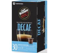 Caffè Vergnano 1882 - Capsule Compatibili Nespresso, Decaffeinato | 1 Confezione da 30 Capsule