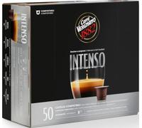 Caffè Vergnano 1882 - Capsule Compatibili Nespresso, Intenso | Pack da 50 Capsule