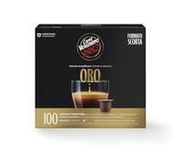 Caffè Vergnano 1882 - 100 Capsule Caffè Compostabili e Compatibili con Nespresso, Oro - Pack da 100 capsule