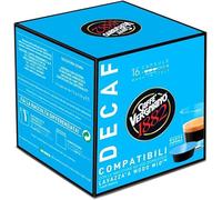 Caffè Vergnano 1882 Miscela DEK DECAFFEINATO, 64 Capsule Caffè Compostabili Compatibili Lavazza A Modo Mio -DD-