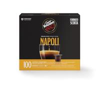 Caffè Vergnano 1882 - 100 Capsule Caffè Compostabili e Compatibili con Nespresso, Napoli - Pack da 100 capsule
